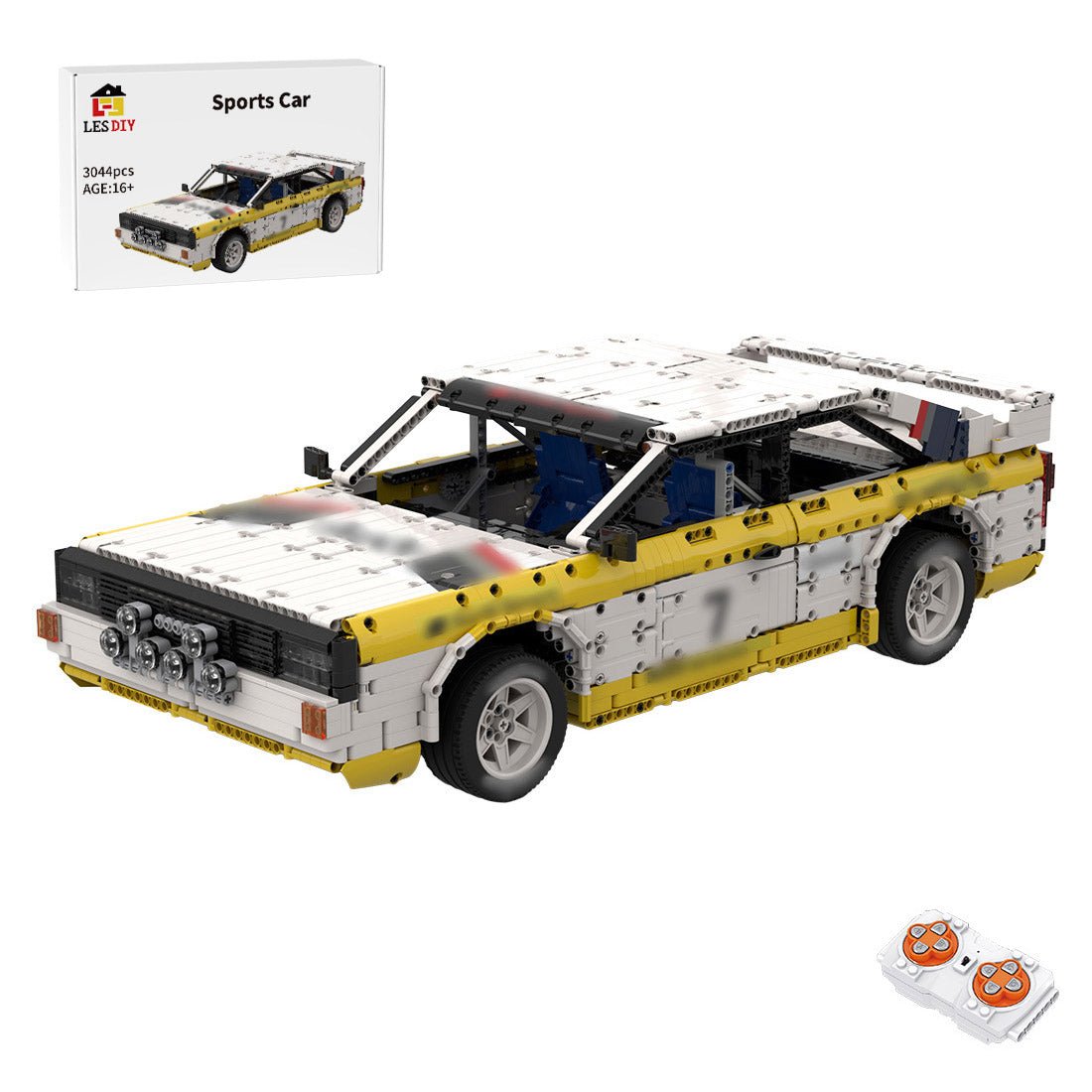 Sports Car Assembly Model Building Blocks Set Creative Ornament | LesDiy