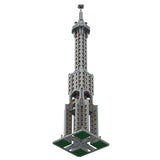 Square Base Pointed Top Tower Street Scene Building Blocks Set - LesDiy
