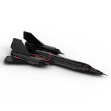SR-71 High-Altitude Reconnaissance Aircraft Building Blocks-LesDiy-Building Blocks-