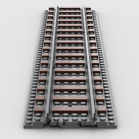 Straight Rail Train Track ×3 - LesDiy - MOC