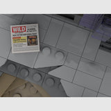 Street View Night Shop Scene Modular Building Blocks - LesDiy - 