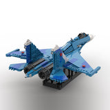 Su-27SM Multirole Fighter Jet Building Blocks-LesDiy-Building Blocks-