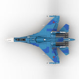 Su-27SM Multirole Fighter Jet Building Blocks-LesDiy-Building Blocks-