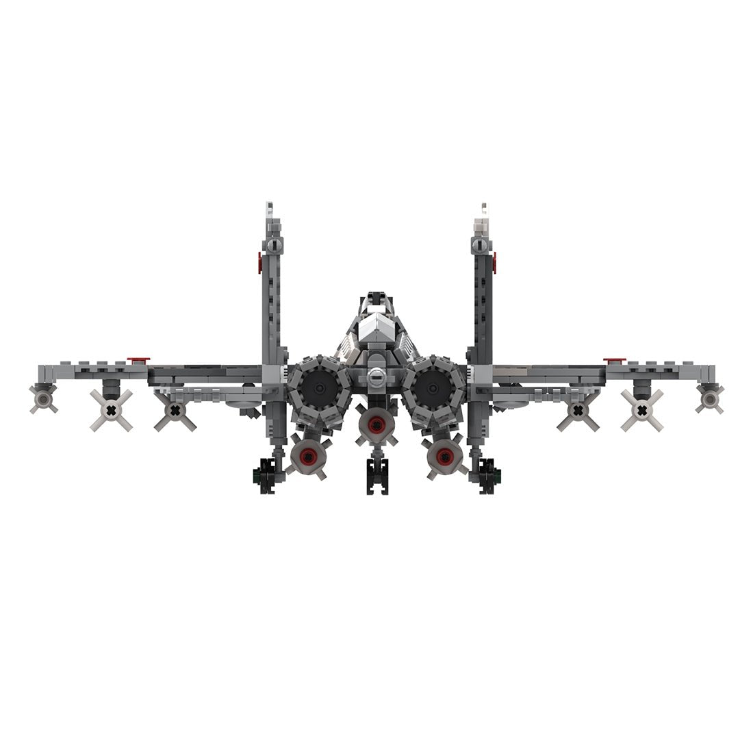 Su-35 Multirole Fighter Jet Building Blocks-LesDiy-Building Blocks-
