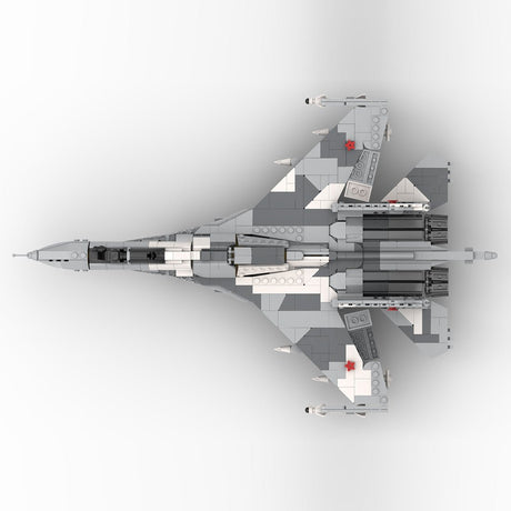 Su-35 Multirole Fighter Jet Building Blocks-LesDiy-Building Blocks-