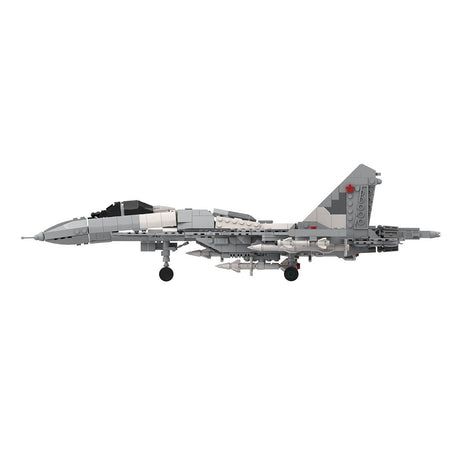 Su-35 Multirole Fighter Jet Building Blocks-LesDiy-Building Blocks-