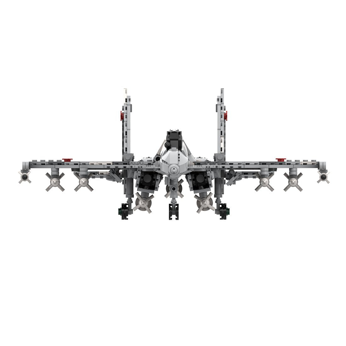 Su-35 Multirole Fighter Jet Building Blocks-LesDiy-Building Blocks-