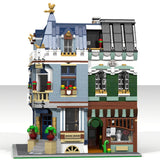 Technic Architecture Modular Street Series Bookstore for Lego - LesDiy - street house