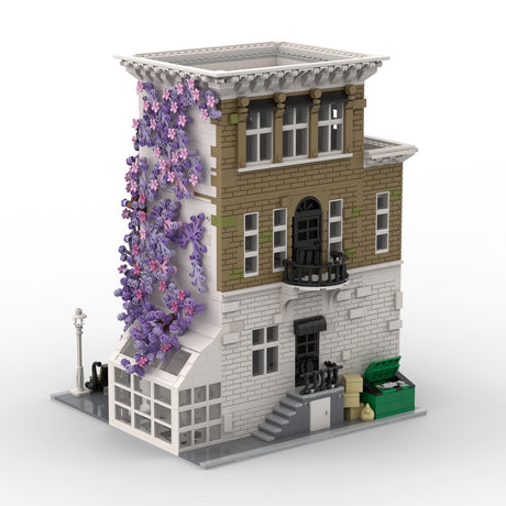 Technic European Street Architecture for Lego - LesDiy - street house
