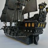 The Black Pearl Medieval Pirate Ship Building Blocks (No sail) - LesDiy - 