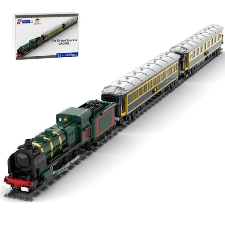 The Orient - Express of CIWL Train Building Blocks - LesDiy - Locomotive