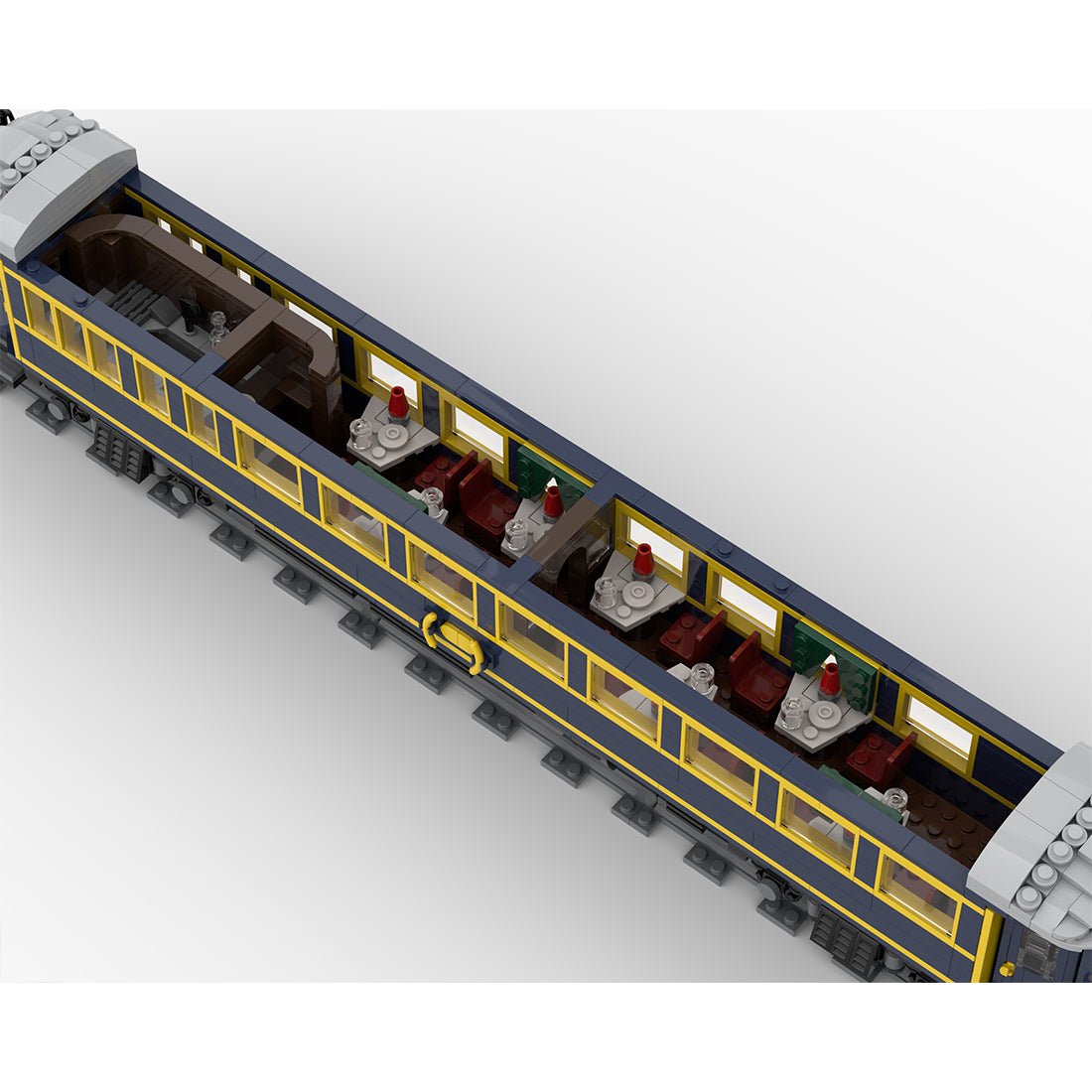 The Orient - Express of CIWL Train Expansion Building Blocks - LesDiy - Locomotive