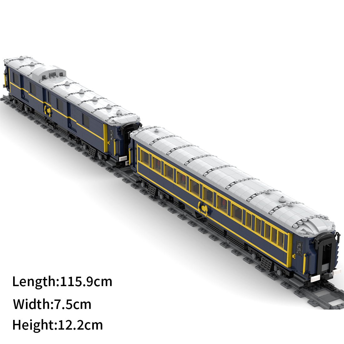 The Orient - Express of CIWL Train Expansion Building Blocks - LesDiy - Locomotive