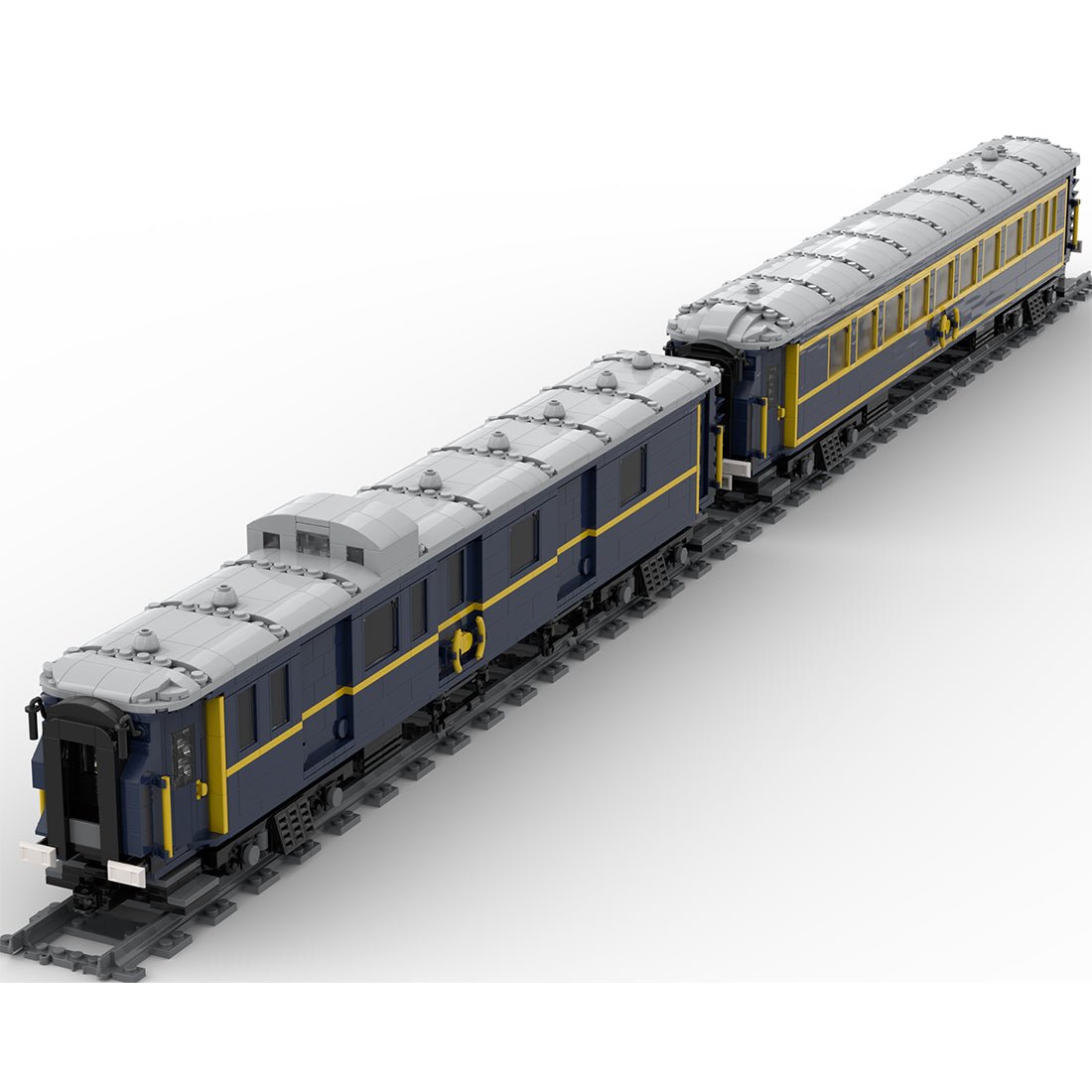 The Orient - Express of CIWL Train Expansion Building Blocks - LesDiy - Locomotive