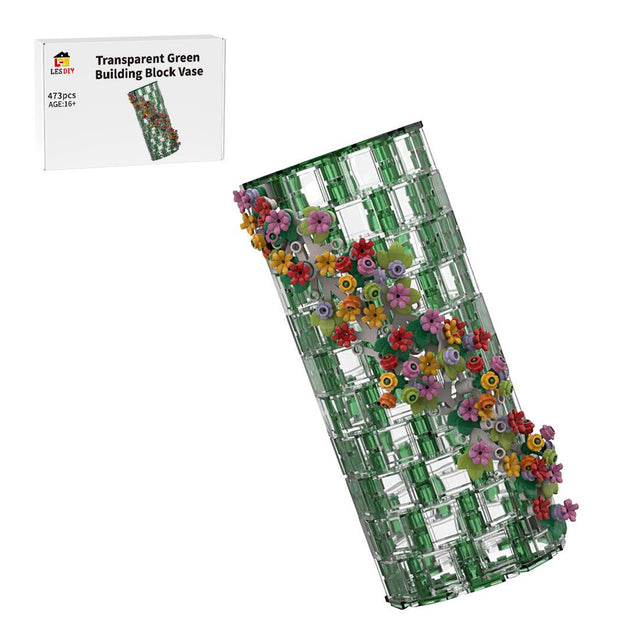 Transparent Rainbow Flower Vase - LesDiy - 