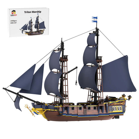 Triton Warship Building Blocks - LesDiy - Building Blocks