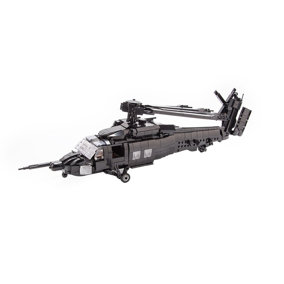 UH60M Black Hawk Military Copter Model DIY Assembly Building Blocks Set - LesDiy - Building Blocks