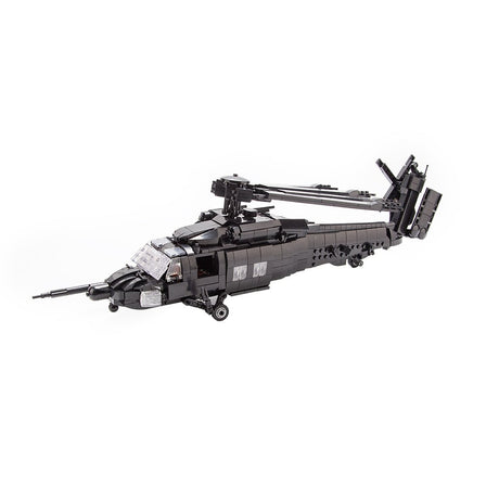 UH60M Black Hawk Military Copter Model DIY Assembly Building Blocks Set - LesDiy - Building Blocks