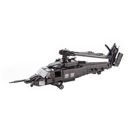 UH60M Black Hawk Military Copter Model DIY Assembly Building Blocks Set - LesDiy - Building Blocks