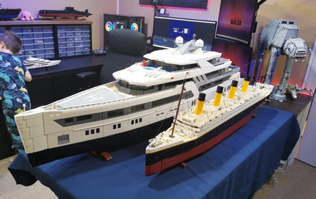 Ultra MEGA Yacht - 48,000 Parts - Mini - Fig Scale - LesDiy - 