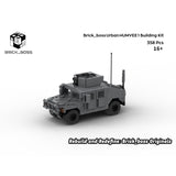 Urban HUMVEE 1 Modern Military Vehicle Building Blocks-LesDiy-Building Blocks-
