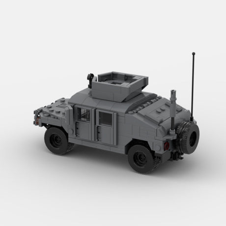 Urban HUMVEE 1 Modern Military Vehicle Building Blocks-LesDiy-Building Blocks-