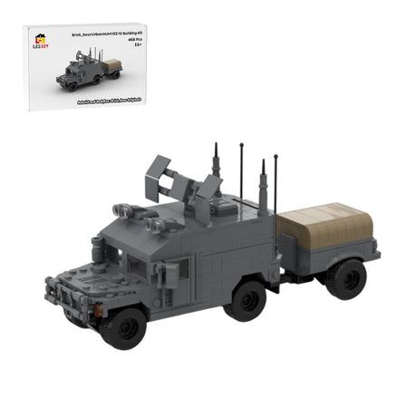 Urban HUMVEE 10 Modern Military Vehicle Building Blocks-LesDiy-Building Blocks-