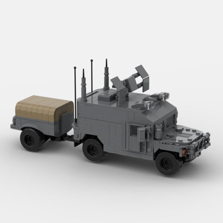 Urban HUMVEE 10 Modern Military Vehicle Building Blocks-LesDiy-Building Blocks-