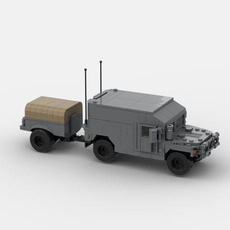 Urban HUMVEE 11 Modern Military Vehicle Building Blocks-LesDiy-Building Blocks-