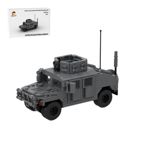 Urban HUMVEE 2 Modern Military Vehicle Building Blocks-LesDiy-Building Blocks-