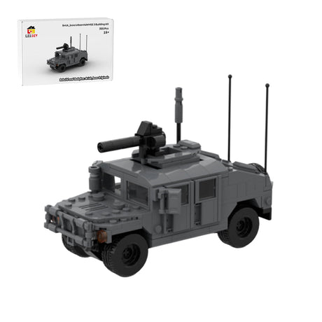 Urban HUMVEE 3 Modern Military Vehicle Building Blocks-LesDiy-Building Blocks-