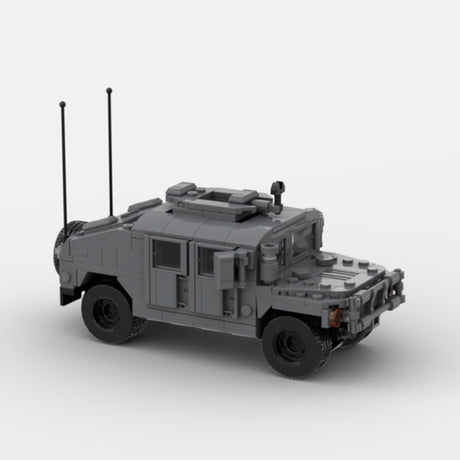 Urban HUMVEE 4 Modern Military Vehicle Building Blocks-LesDiy-Building Blocks-