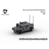 Urban HUMVEE 4 Modern Military Vehicle Building Blocks-LesDiy-Building Blocks-