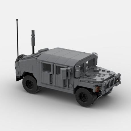Urban HUMVEE 5 Modern Military Vehicle Building Blocks-LesDiy-Building Blocks-