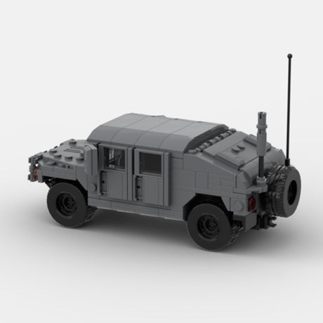 Urban HUMVEE 5 Modern Military Vehicle Building Blocks-LesDiy-Building Blocks-