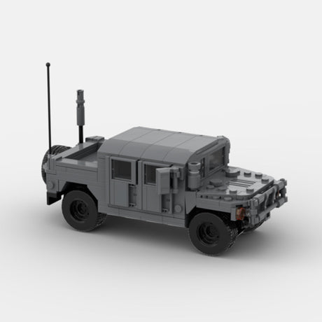 Urban HUMVEE 6 Modern Military Vehicle Building Blocks-LesDiy-Building Blocks-