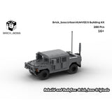 Urban HUMVEE 6 Modern Military Vehicle Building Blocks-LesDiy-Building Blocks-