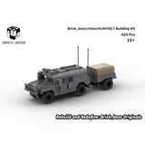 Urban HUMVEE 7 Modern Military Vehicle Building Blocks-LesDiy-Building Blocks-