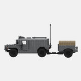 Urban HUMVEE 8 Modern Military Vehicle Building Blocks-LesDiy-Building Blocks-