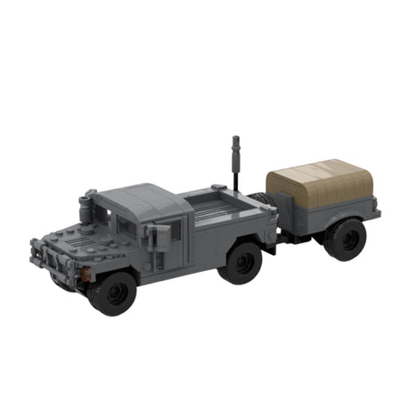 Urban HUMVEE 9 Modern Military Vehicle Building Blocks-LesDiy-Building Blocks-