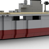USS Enterprise CV - 6 World War II Large - Scale Aircraft Carrier - LesDiy - Locomotive