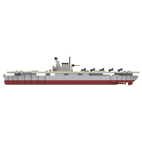 USS Enterprise CV - 6 World War II Large - Scale Aircraft Carrier - LesDiy - Locomotive