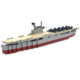 USS Enterprise CV - 6 World War II Large - Scale Aircraft Carrier - LesDiy - Locomotive