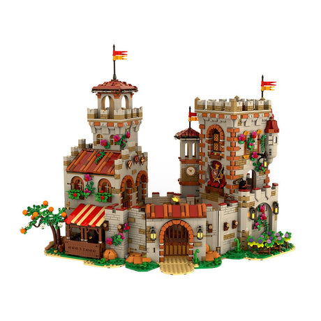 Valley Castello Medieval Valley Castle Building Blocks-LesDiy-MOC-