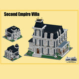Victorian French Estate European Villa Building Blocks-LesDiy - 