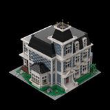 Victorian French Estate European Villa Building Blocks-LesDiy - 