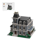 Victorian French Estate European Villa Building Blocks-LesDiy - 
