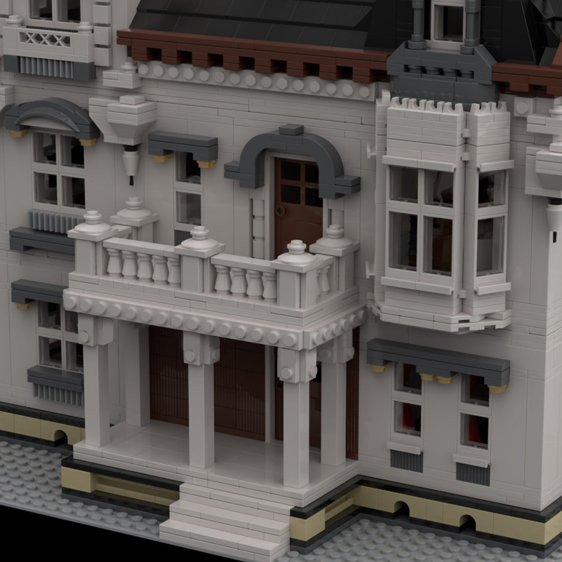 Victorian Suburban Residence Building Block - LesDiy - 