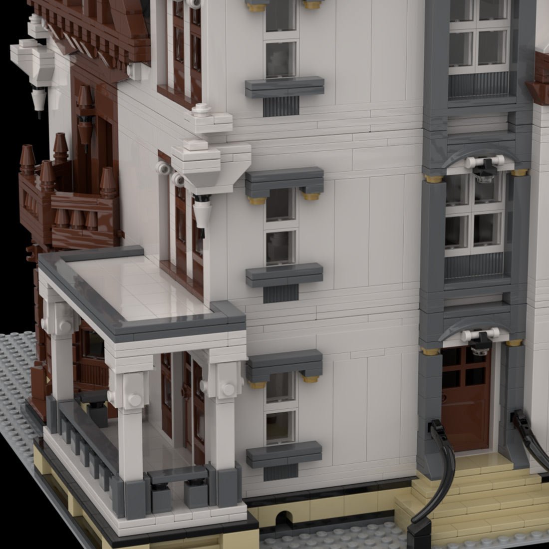 Victorian Suburban Residence Building Block - LesDiy - 