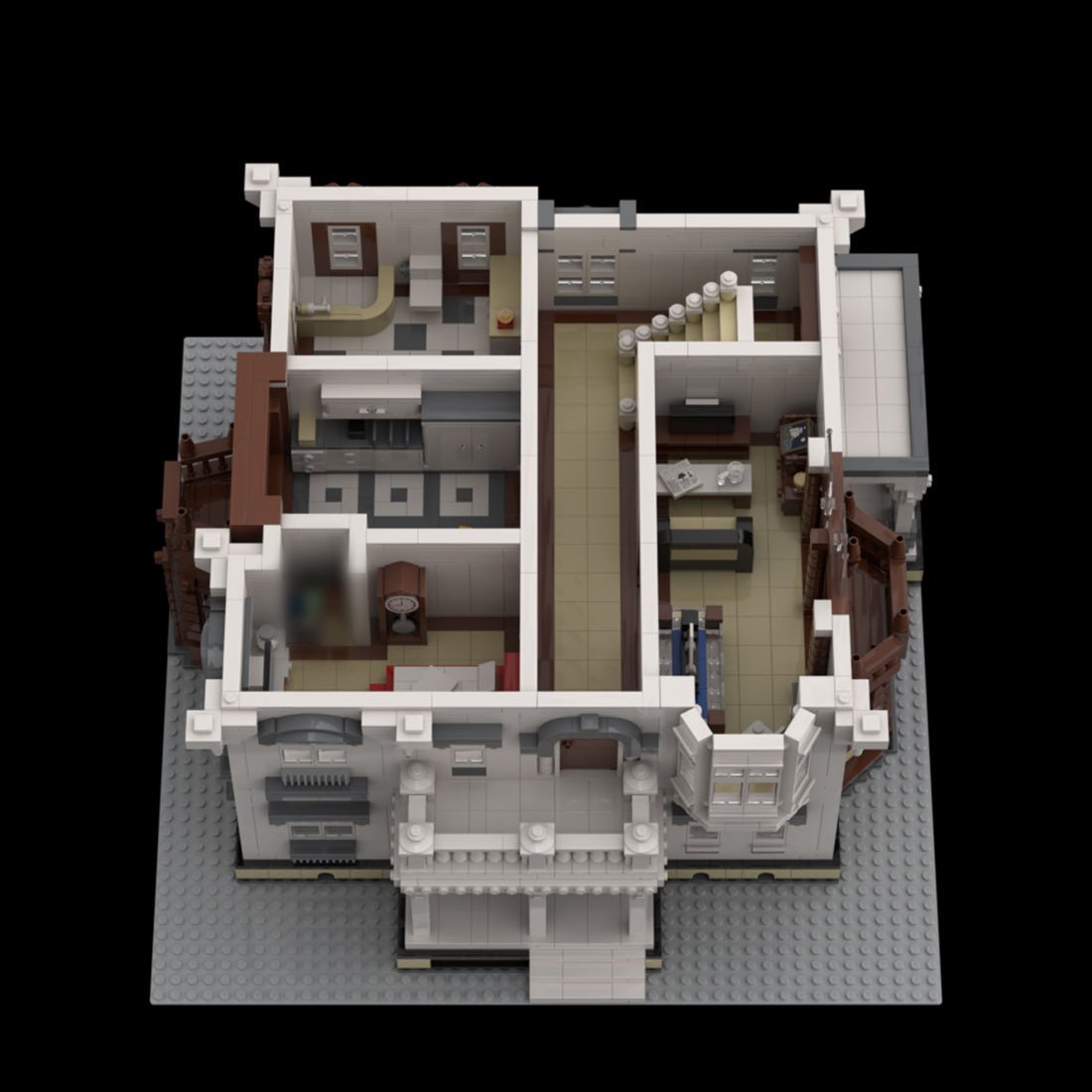 Victorian Suburban Residence Building Block - LesDiy - 